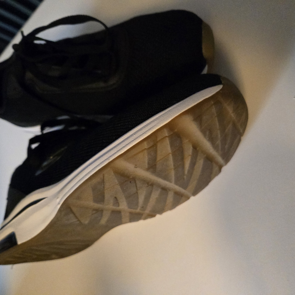Skechers Gold and Black Sneakers with Mesh Upper  - worn once. - Picture 5 of 5